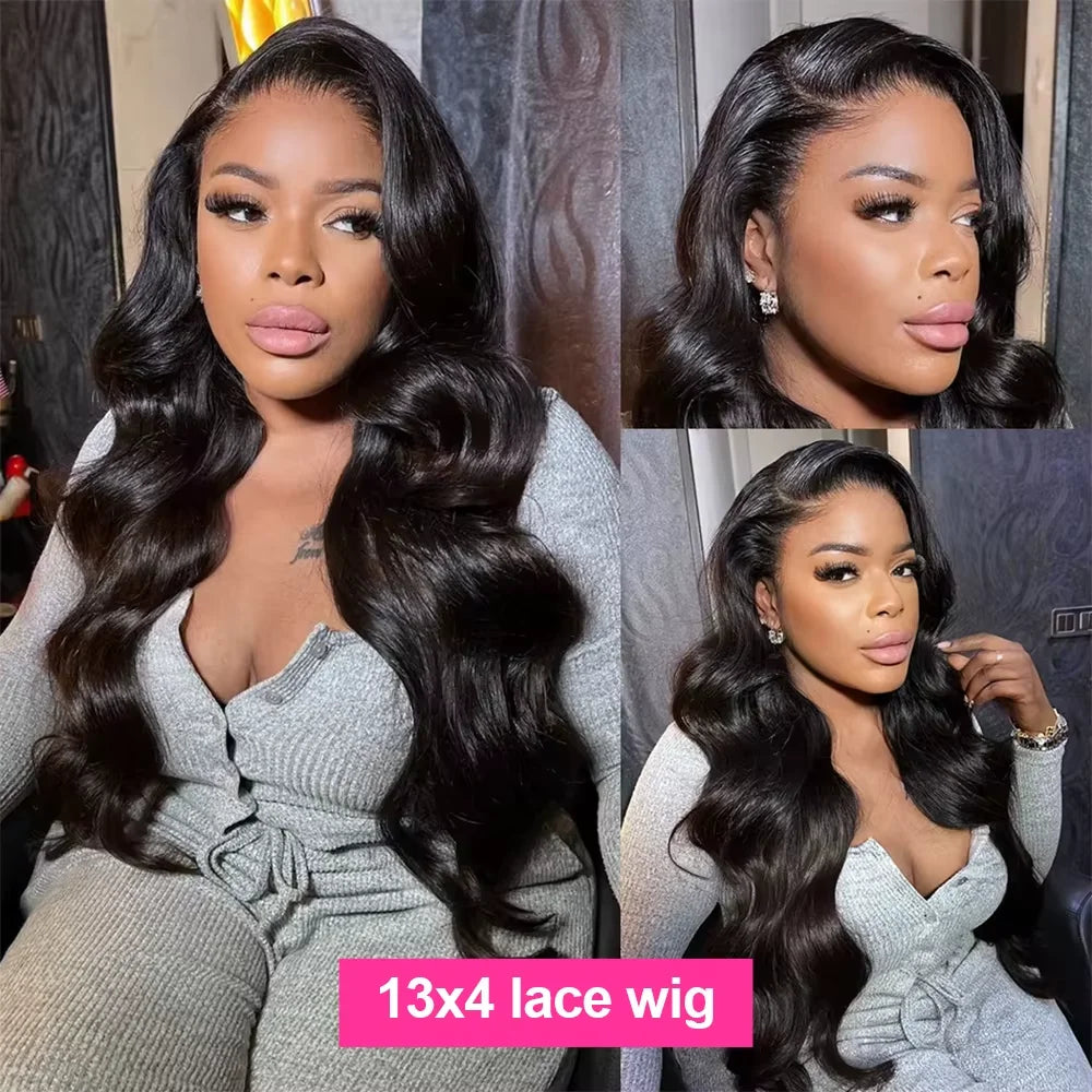 Premium Body Wave Lace Front Human Hair Wig for Women