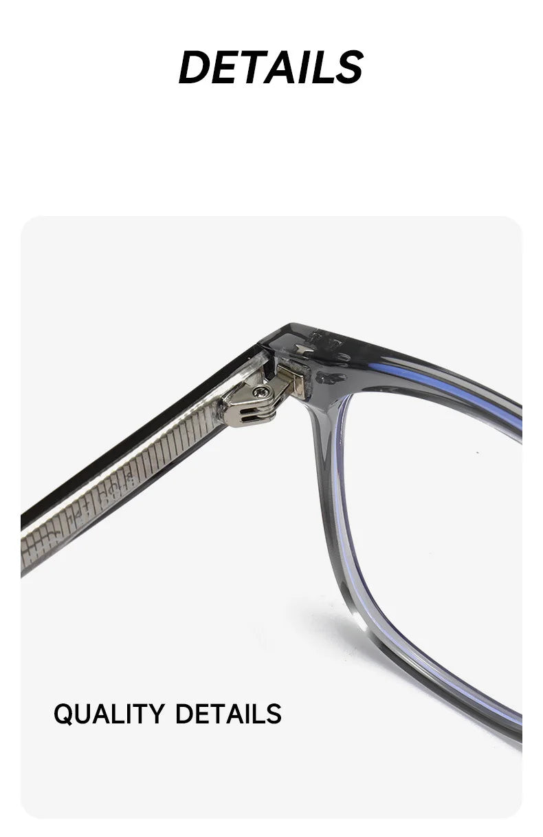 Vintage Square Blue Light Blocking Glasses for Women