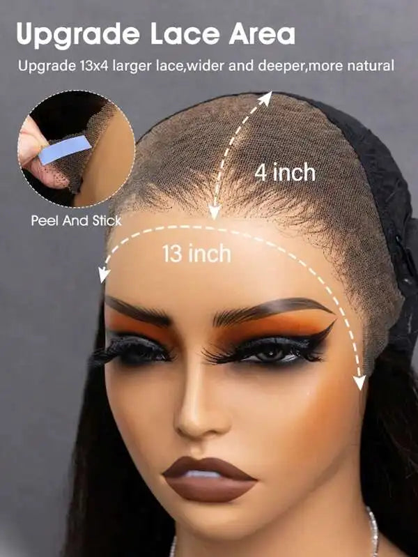 HD Pre Plucked Body Wave Lace Frontal Wig for Women