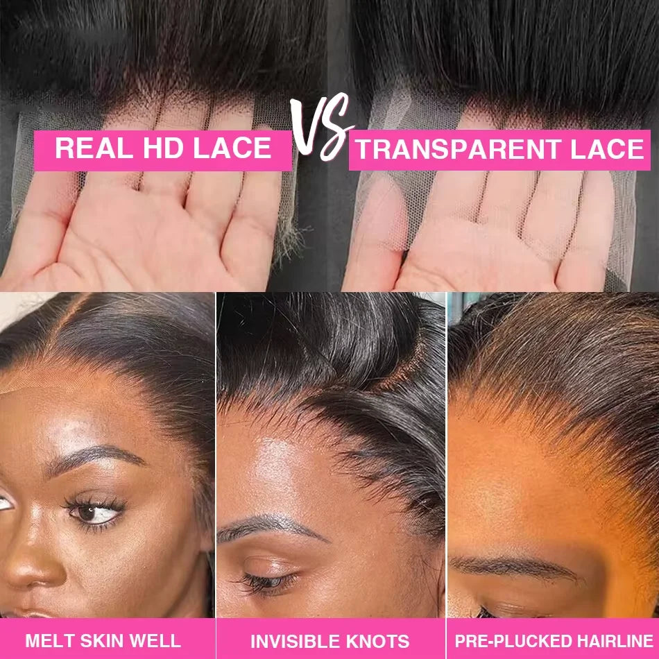 Premium Body Wave Lace Front Human Hair Wig for Women