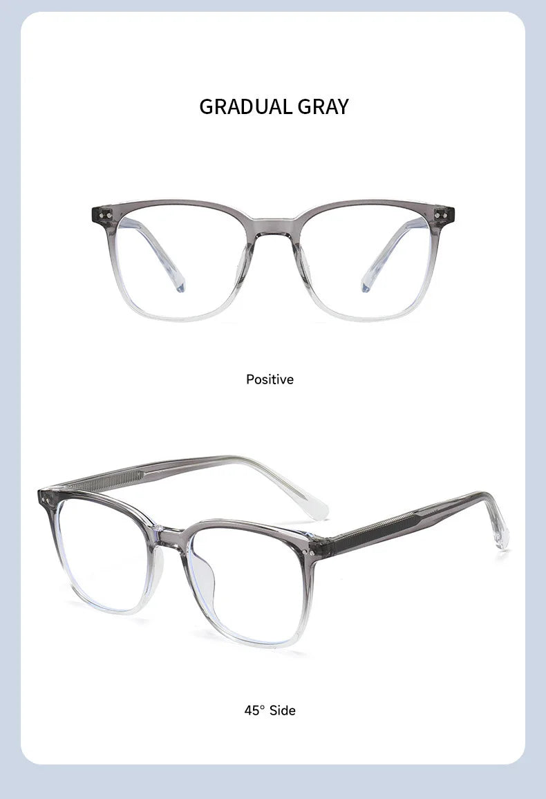 Vintage Square Blue Light Blocking Glasses for Women