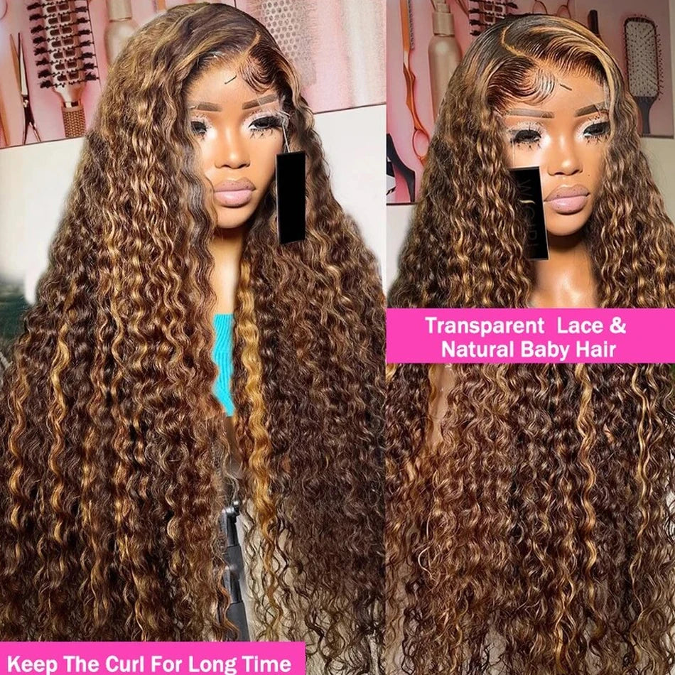 Brazilian Human Hair Ombre Lace Front Wig for Women