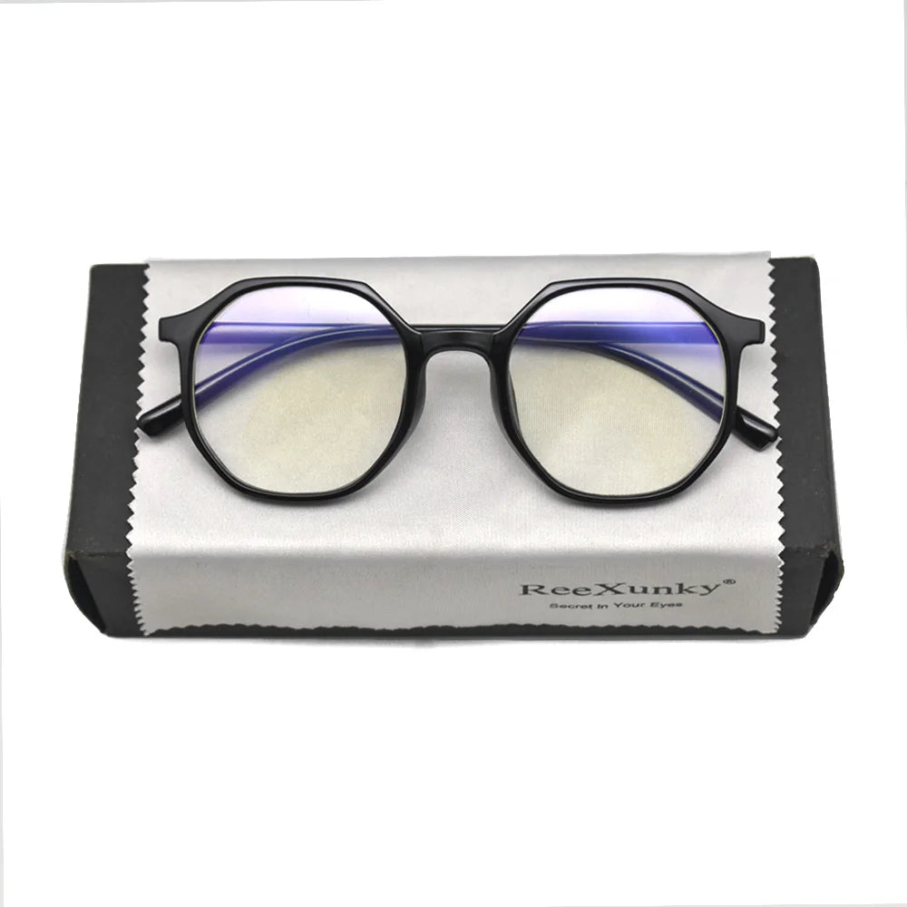 Vintage Round Blue Light Blocking Glasses for Women