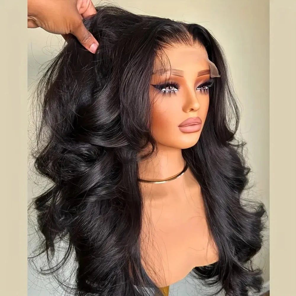 Glueless Body Wave Human Hair Lace Front Wig for Women
