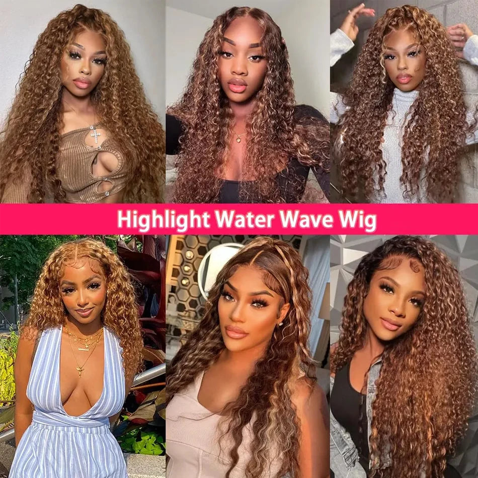 Brazilian Human Hair Ombre Lace Front Wig for Women