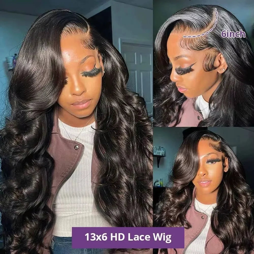 Premium Body Wave Lace Front Human Hair Wig for Women
