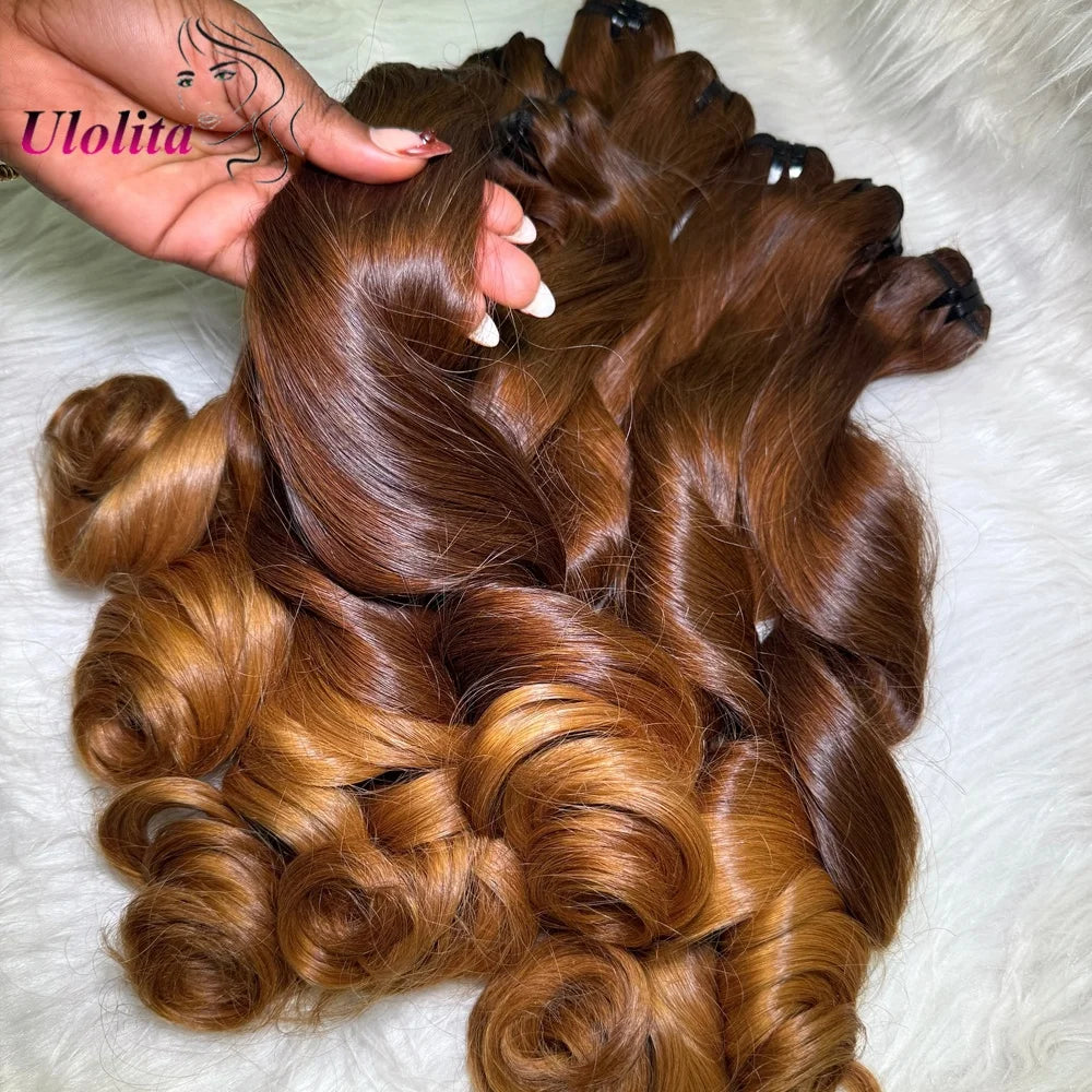 Unprocessed Loose Body Wave Human Hair Bundles for Women