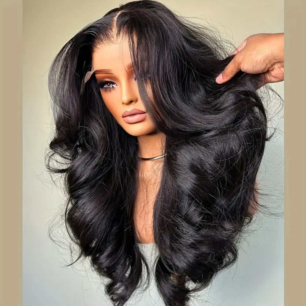 Glueless Body Wave Human Hair Lace Front Wig for Women