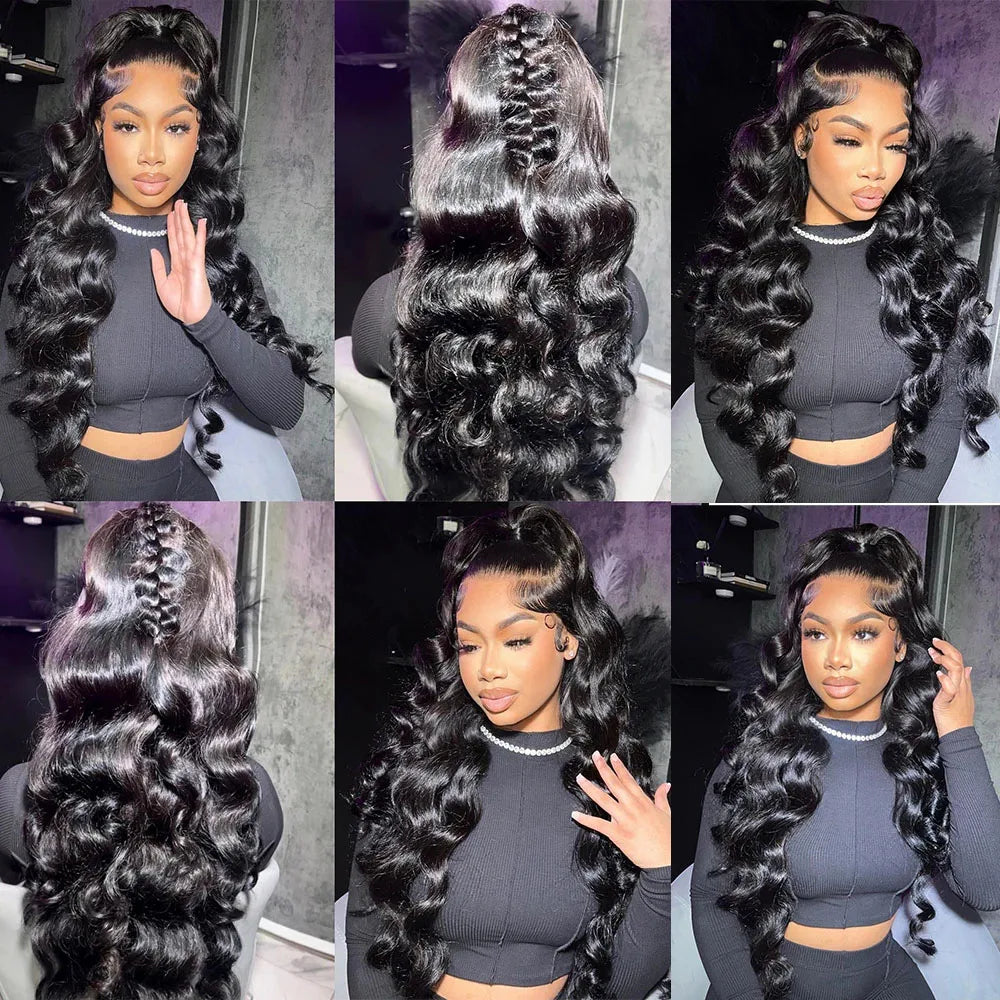 Long Loose Wave Lace Front Human Hair Wig for Women