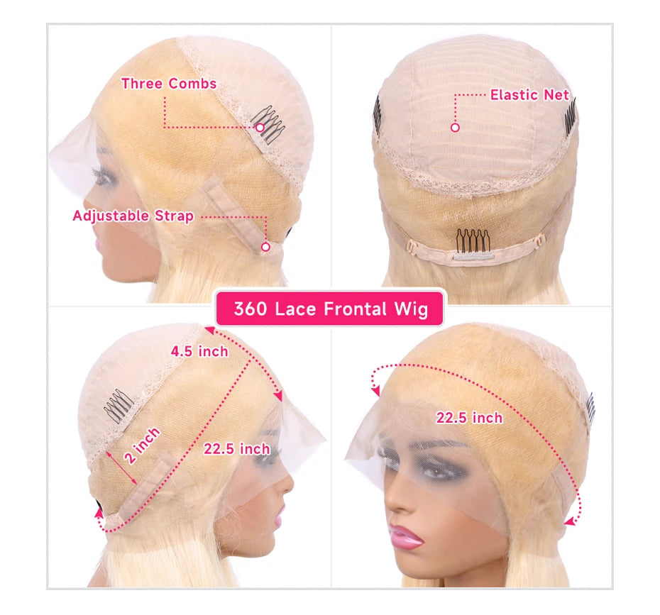 Lace Front Body Wave Brazilian Human Hair Wig for Women