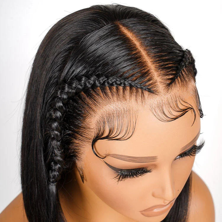Transparent Glueless Lace Front Bob Wig for Women