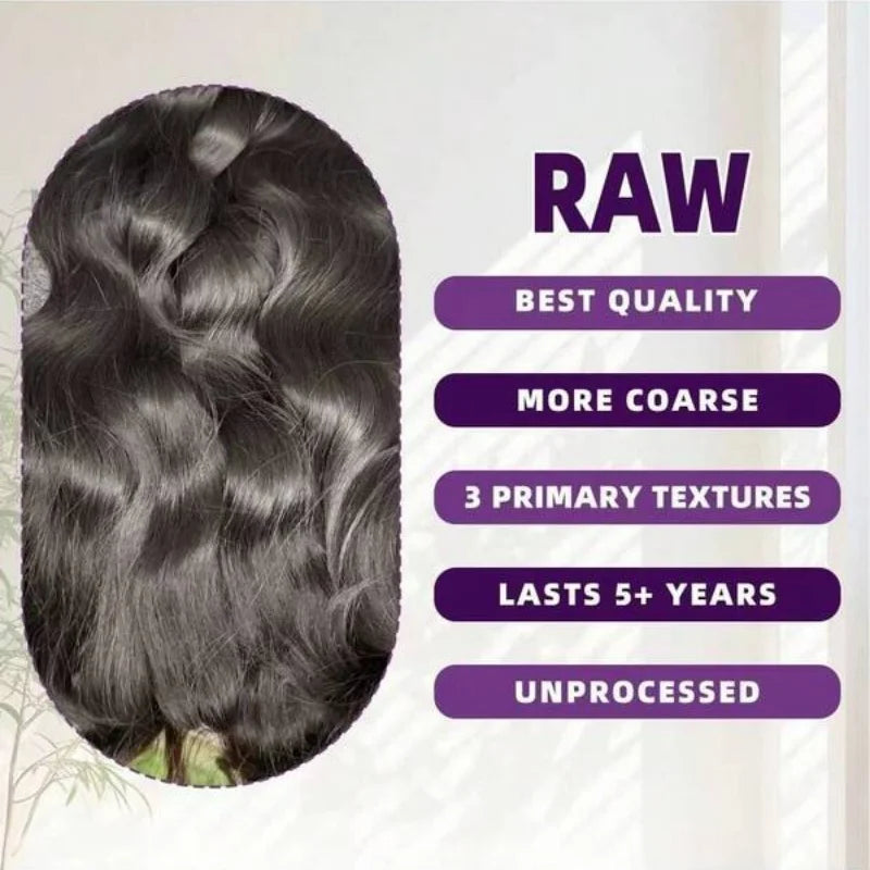 Double Weft Body Wave Human Hair Extensions for Women