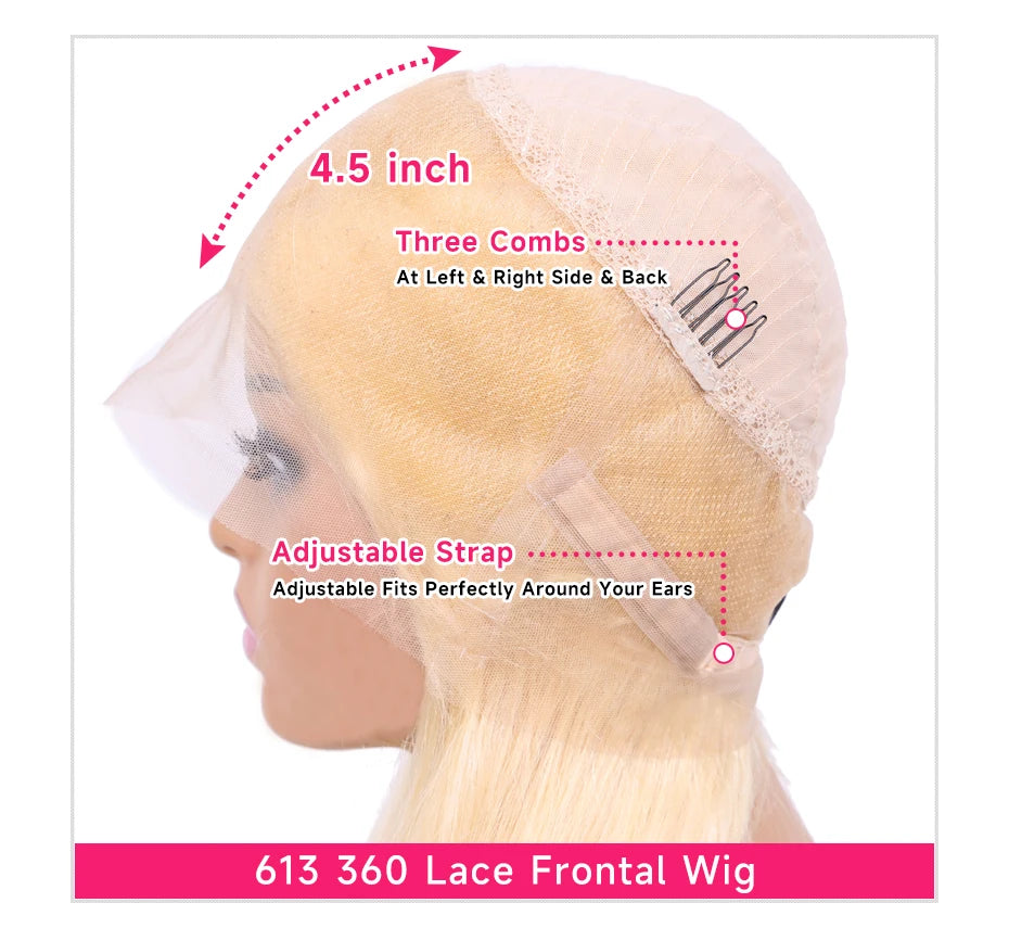 Lace Front Body Wave Brazilian Human Hair Wig for Women