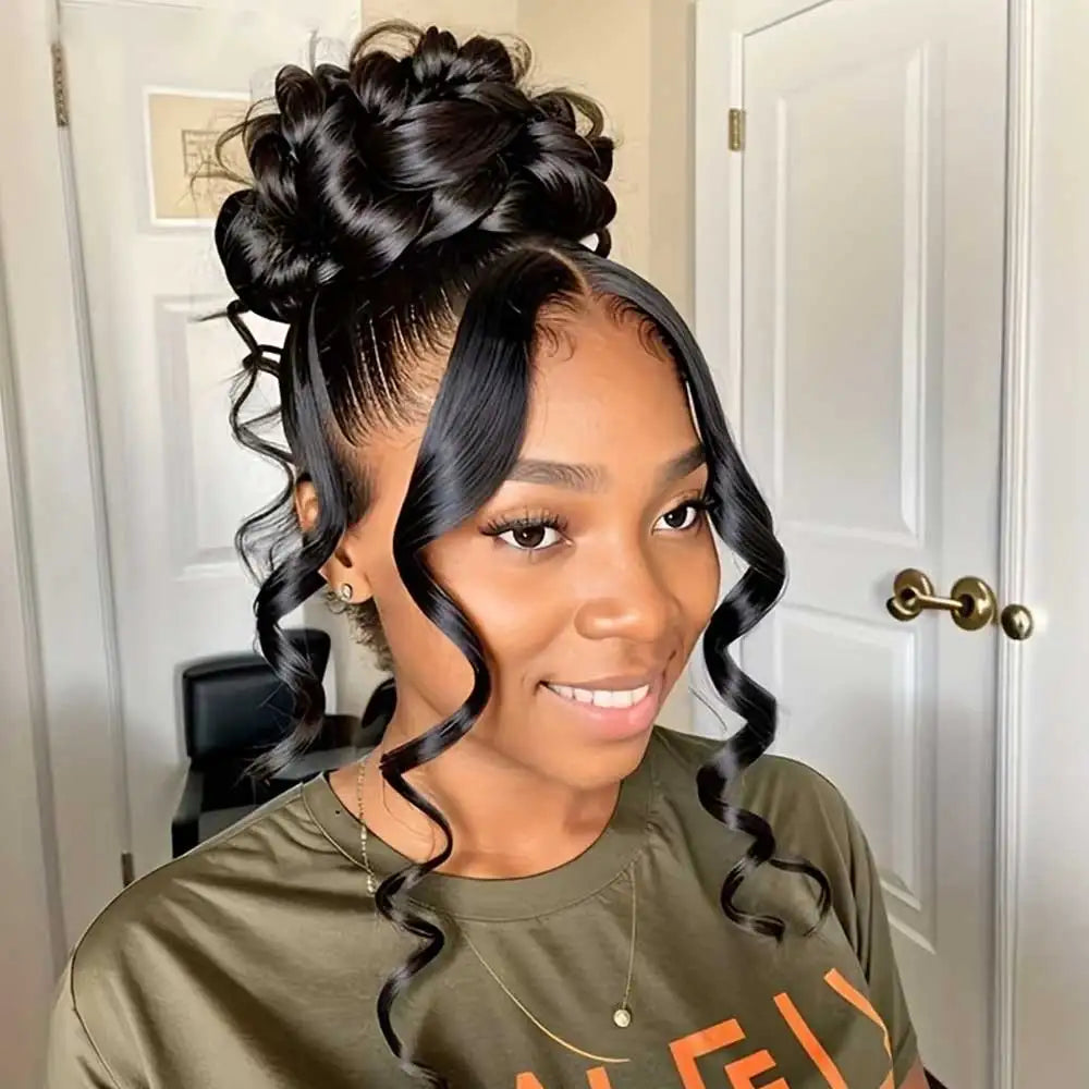 Glueless Brazilian Body Wave Lace Frontal Wig for Women