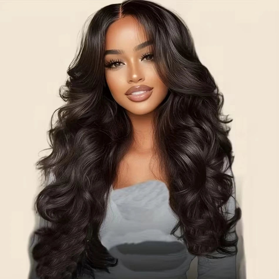 Transparent Lace Front Body Wave Human Hair Wig For Women