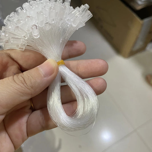 Transparent Micro Ring Threaders For Hair Extensions For Women