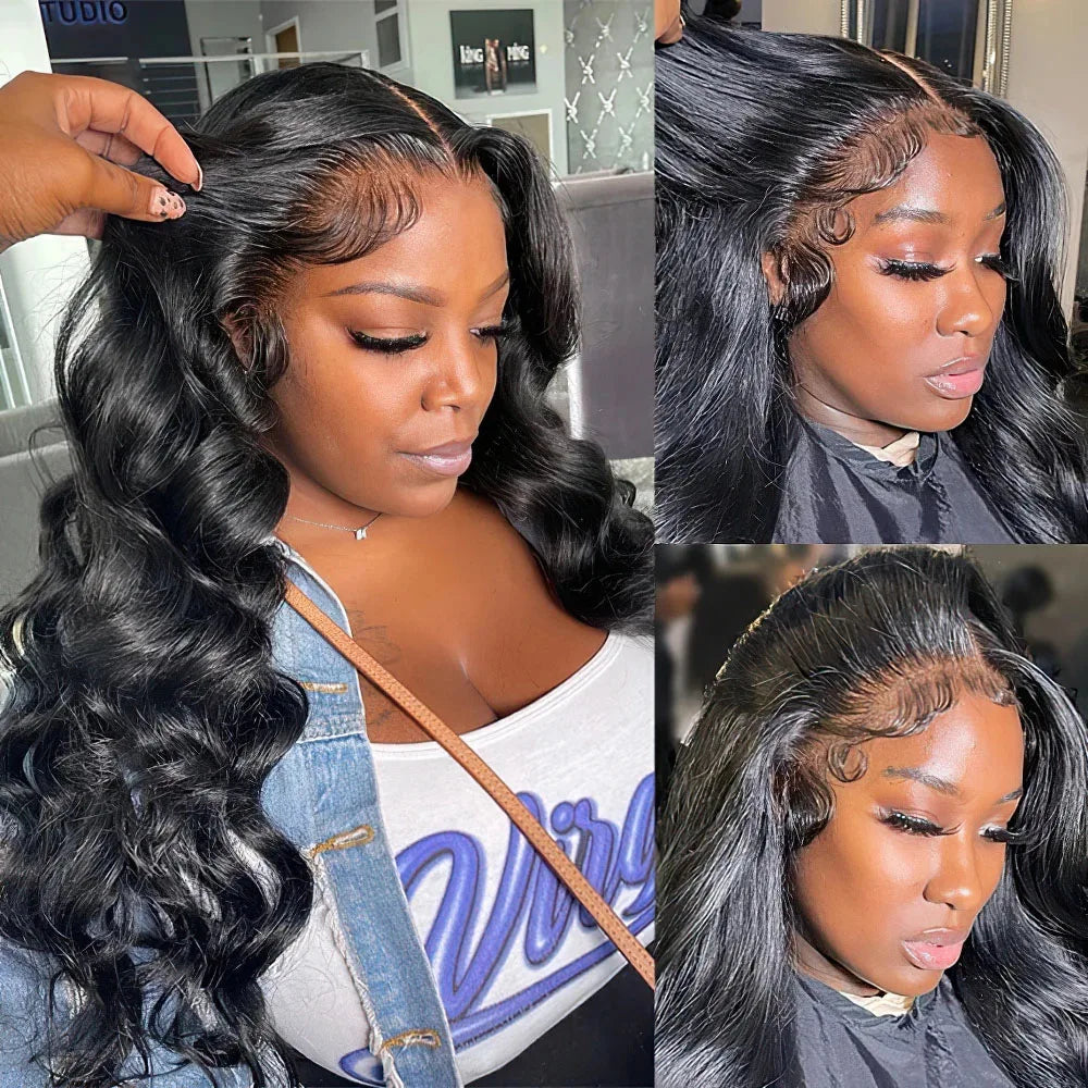 Long Loose Wave Lace Front Human Hair Wig for Women