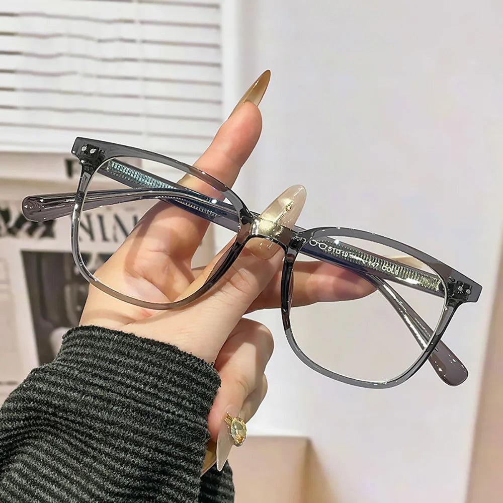 Vintage Square Blue Light Blocking Glasses for Women