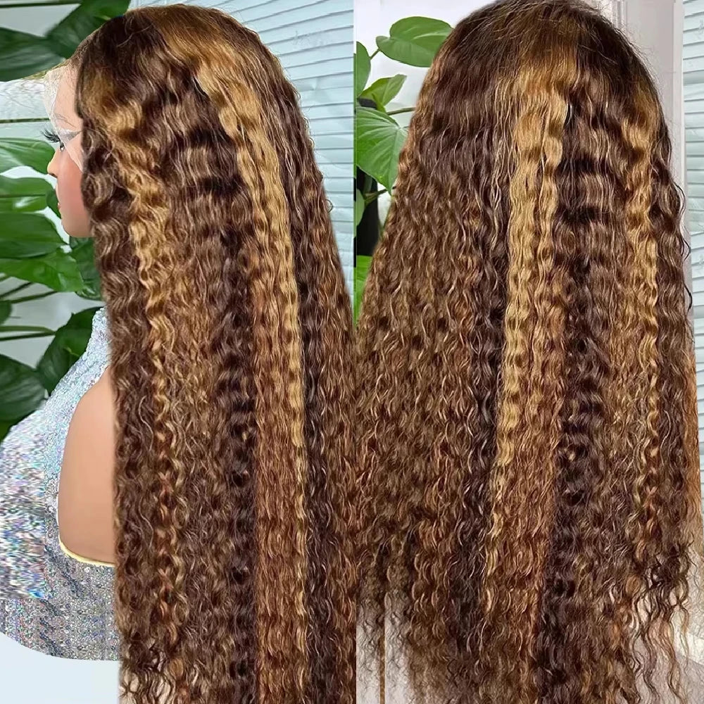 Brazilian Human Hair Ombre Lace Front Wig for Women