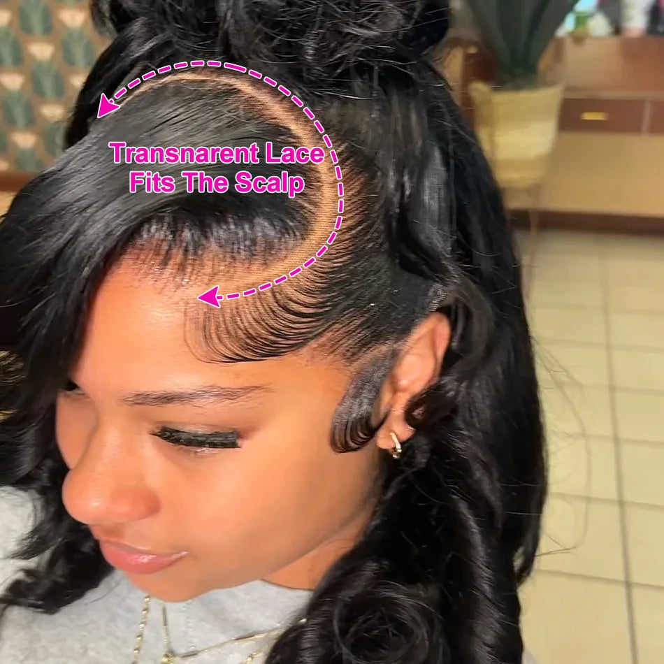 Body Wave Short Bob Human Hair Lace Front Wig for Women