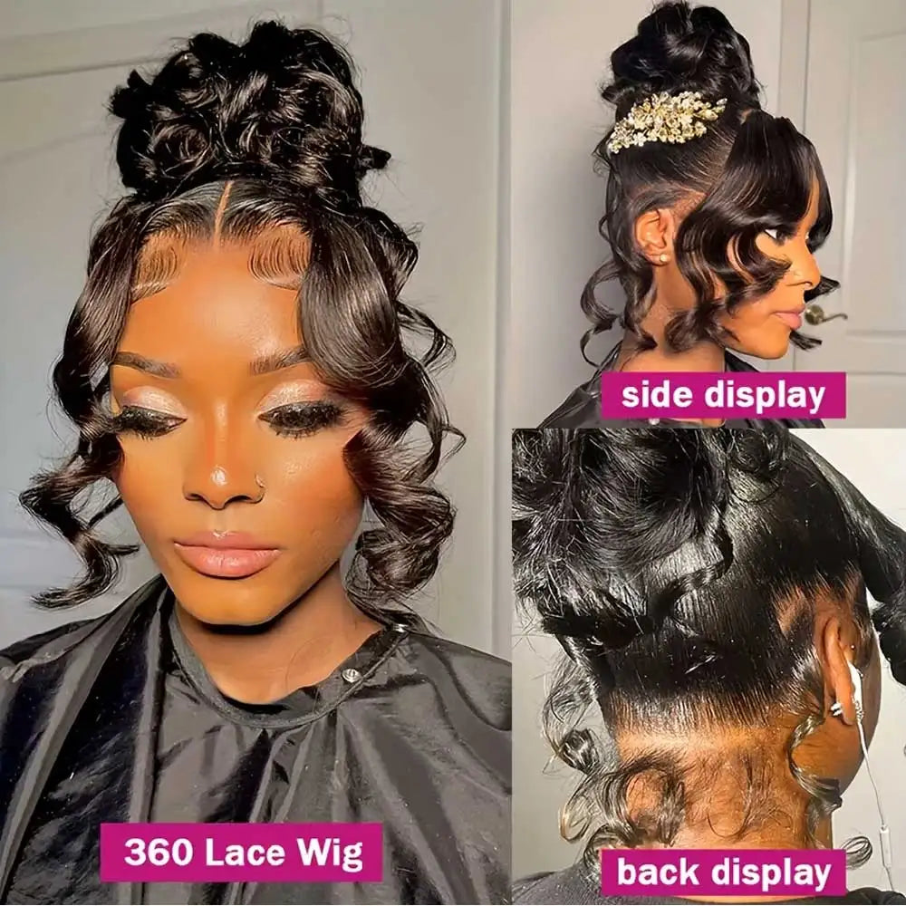 Glueless Preplucked Brazilian Human Hair Wig For Women