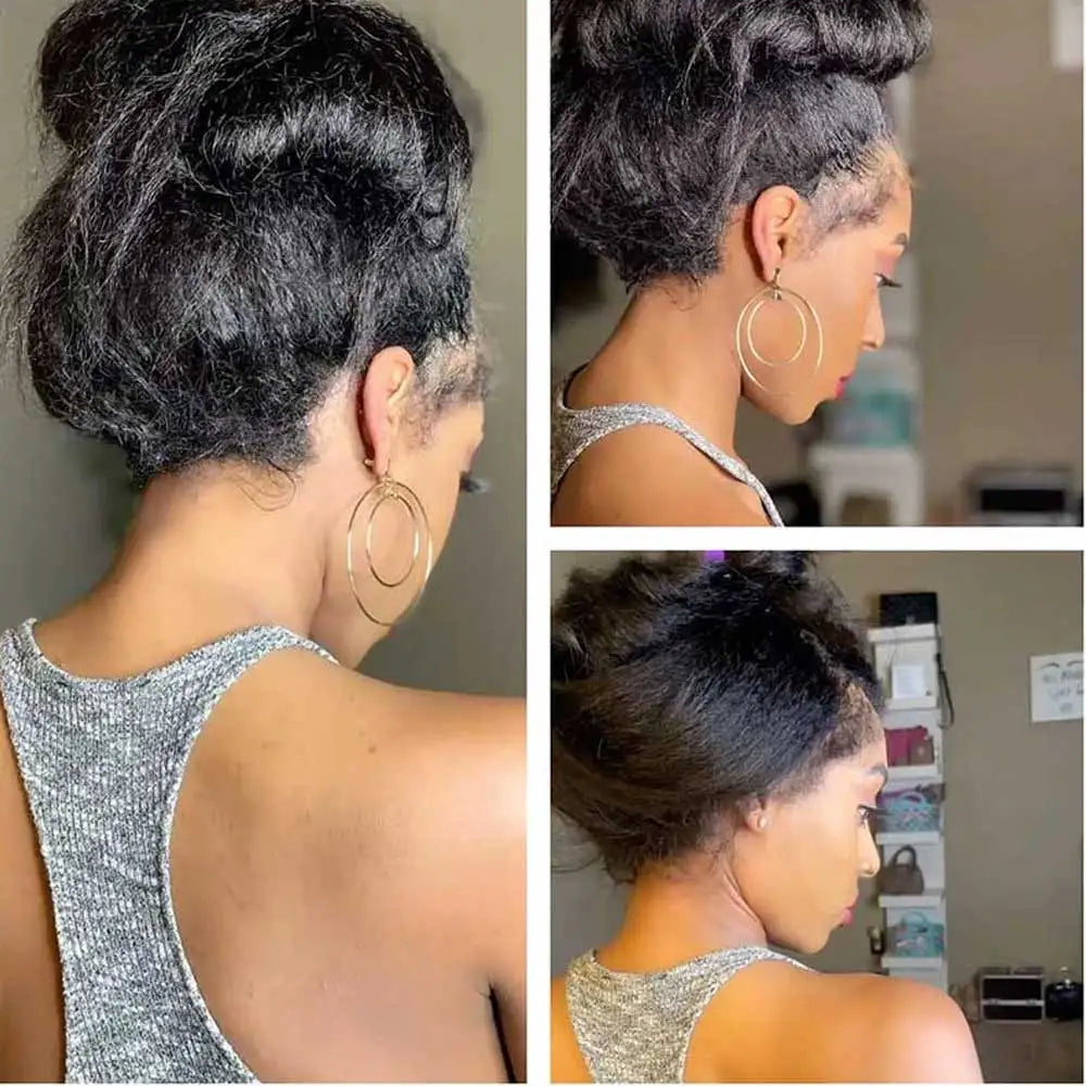 Glueless 360 Lace Frontal Brazilian Human Hair Wig for Women
