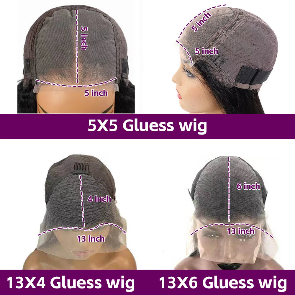 Kinky Straight Lace Wig