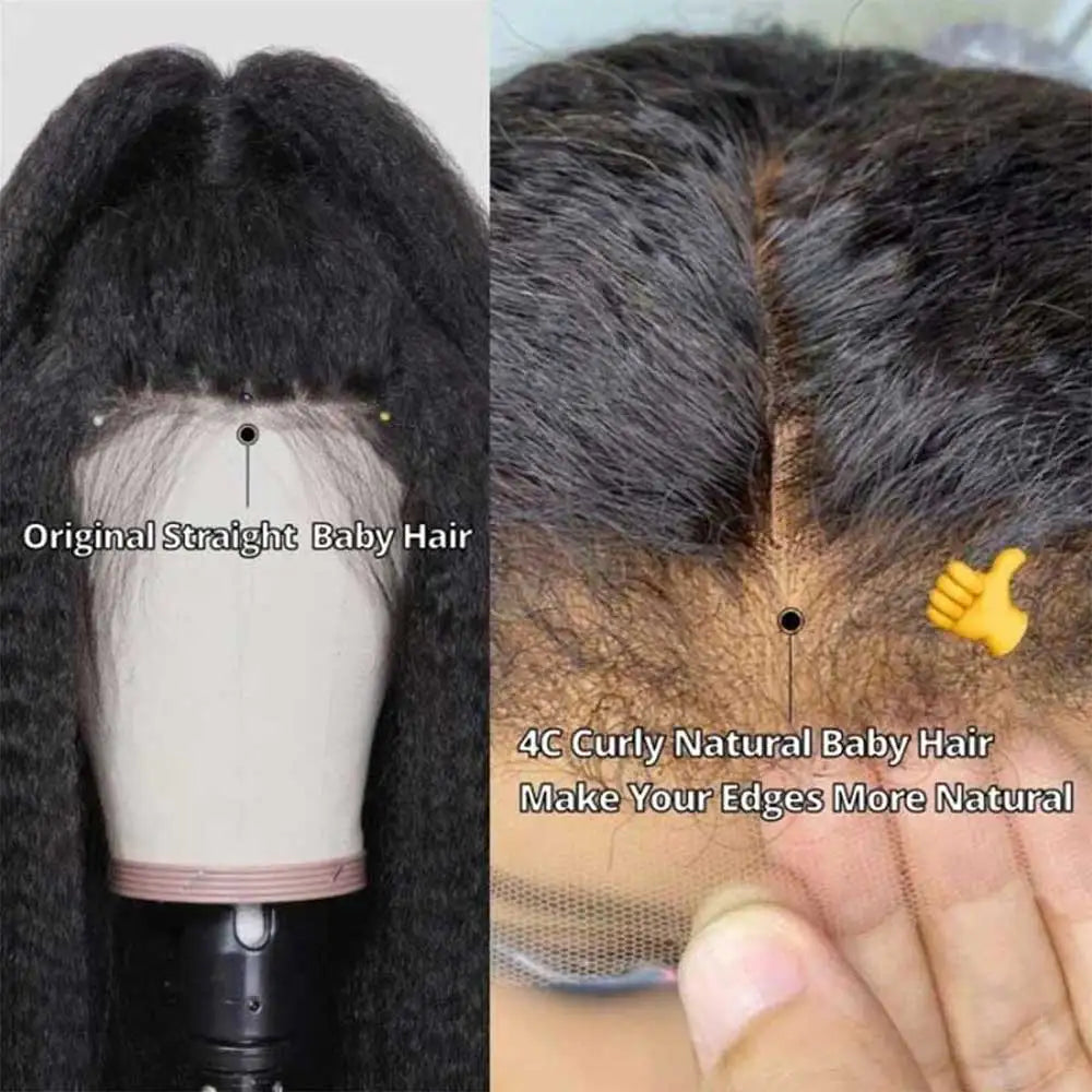 Glueless 360 Lace Frontal Brazilian Human Hair Wig for Women