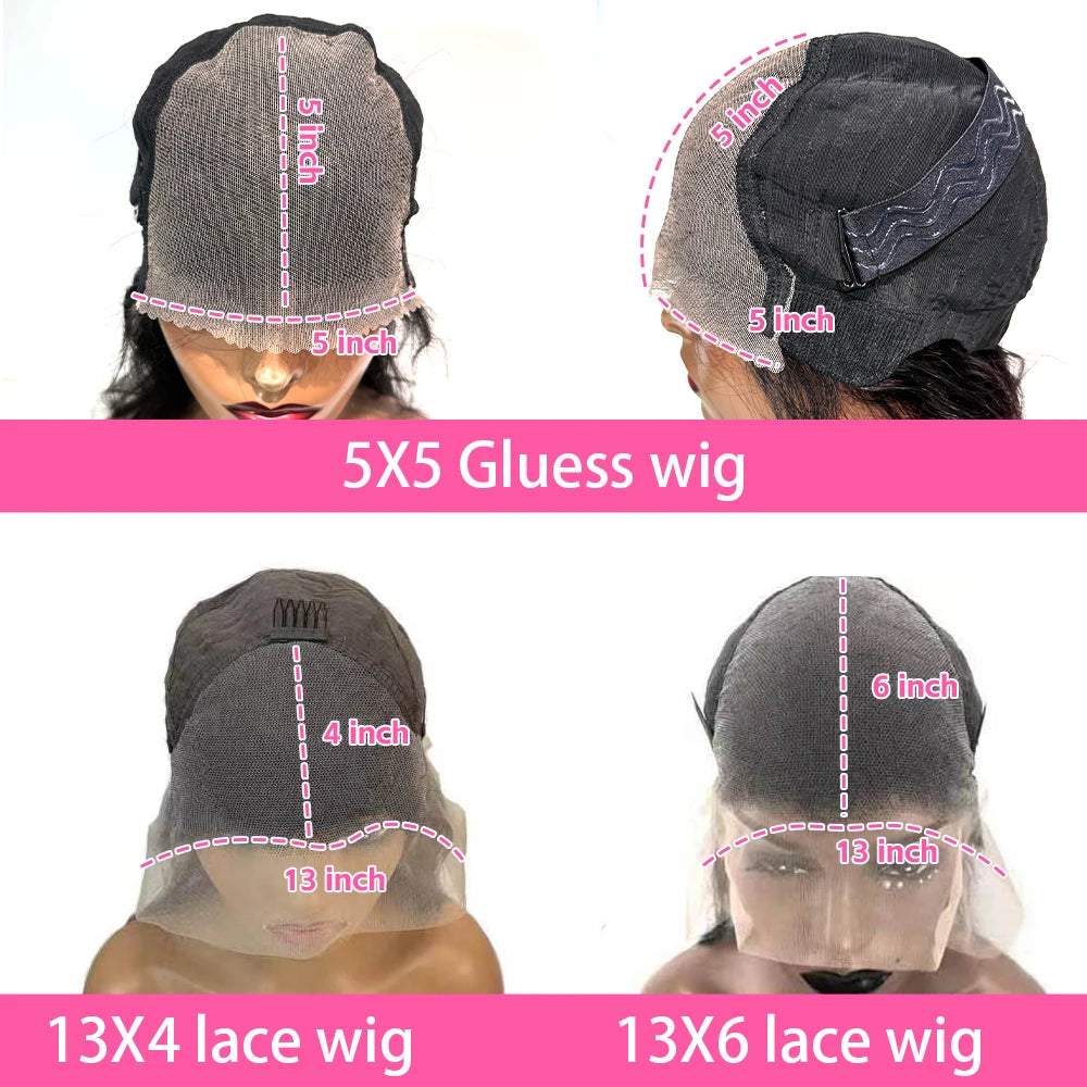 Long Straight HD Lace Front Human Hair Wig for Women