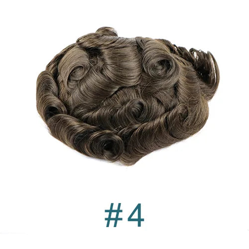 Natural Hairline Ultra Thin Human Hair Toupee for Women