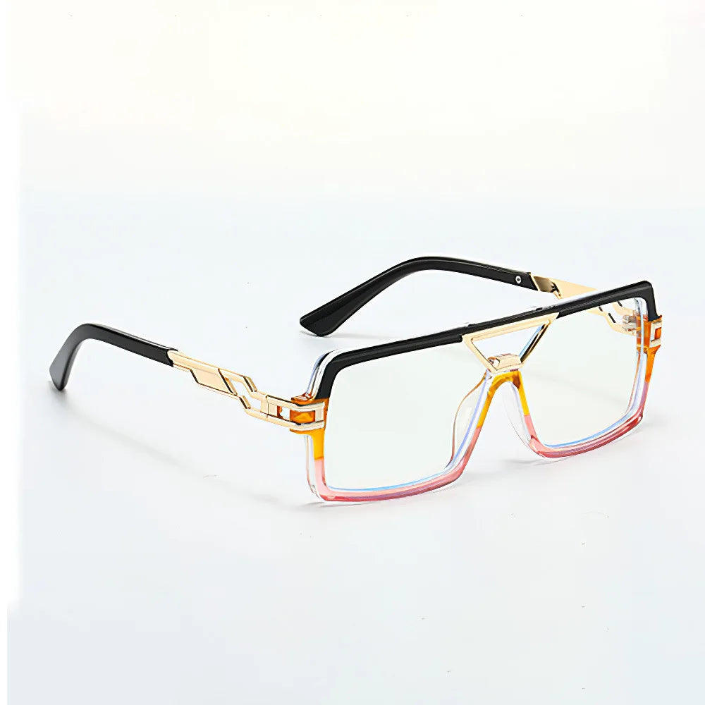 Retro Eyeglasses Vintage Optical Frame Blue Light Protection New Style Anti-Blue Reading Glasses with Customizable Logo
