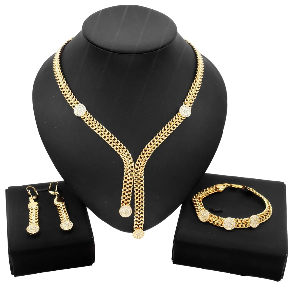 Marcasite And Rhinestone Jewelry Set