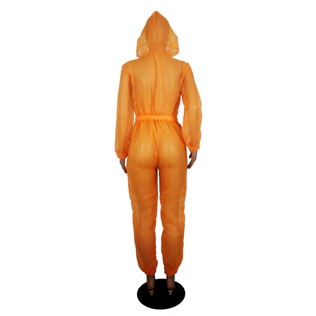 Full Length Pocketed One Piece Jumpsuit Outfit for Women