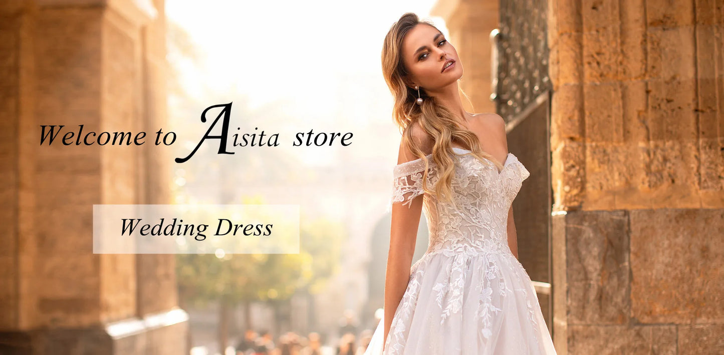 Spaghetti Strap Open Back Lace Appliques Mermaid Wedding Dress for Women