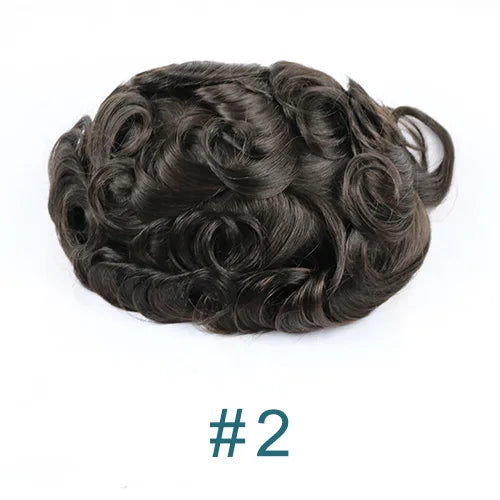 Undetectable Thin Skin Human Hair Toupee for Women