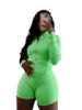2025 Summer Two Piece Shorts Sets Zipper Tracksuit Yoga Fitness Outfits for Women Sport