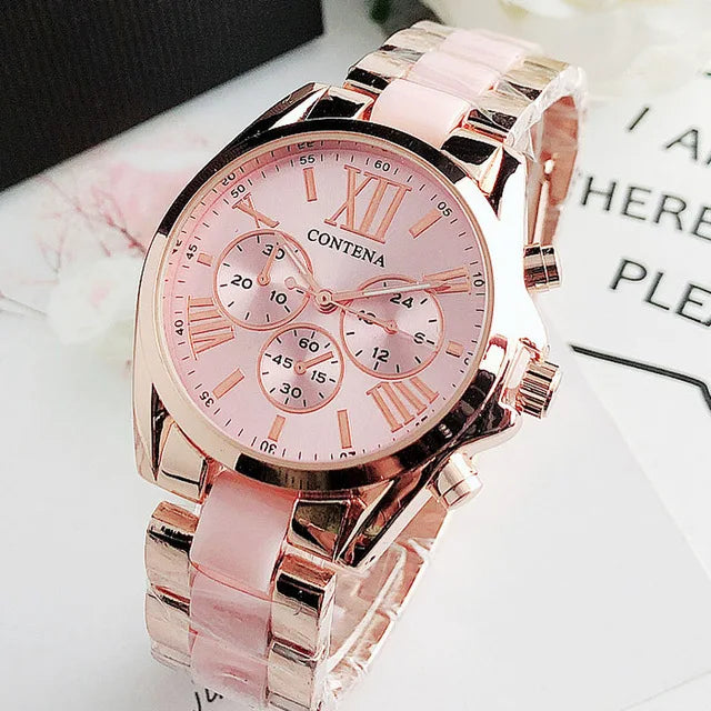 Stainless Steel Women's Dress Watch