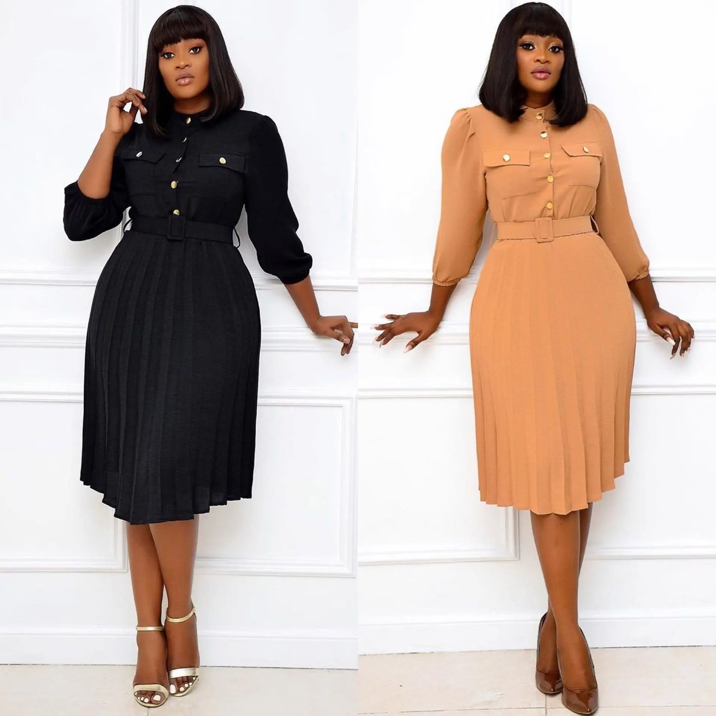 Minimalist Plus Size Bodycon Dress