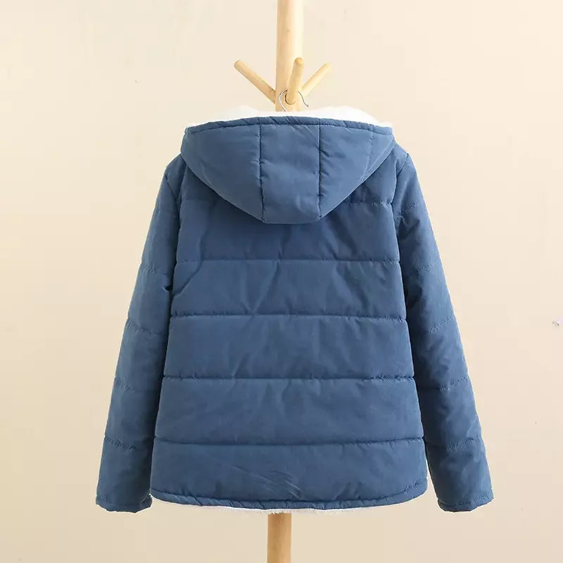 Warm And Cozy Hooded Coat