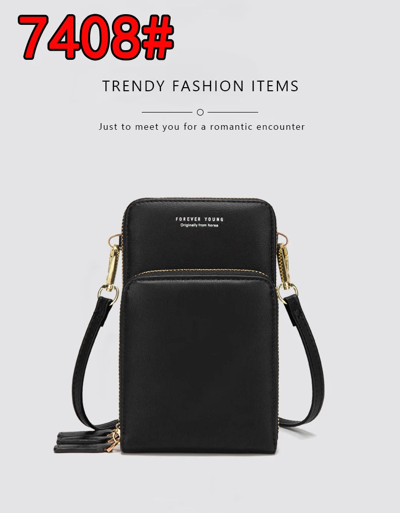 Colorful Phone Bag With Card Holder For Women Daily Use