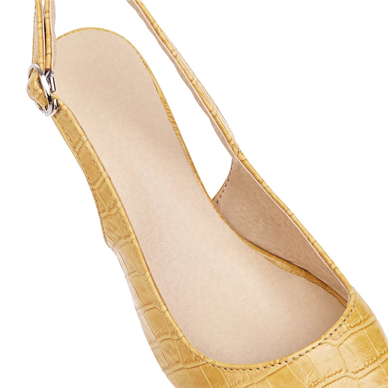 Summer Point Toe Thin Heel Sandals