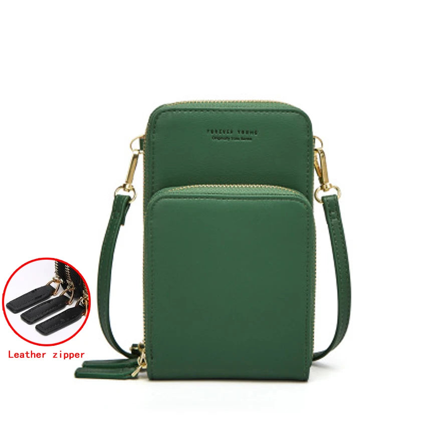 Colorful Phone Bag With Card Holder For Women Daily Use