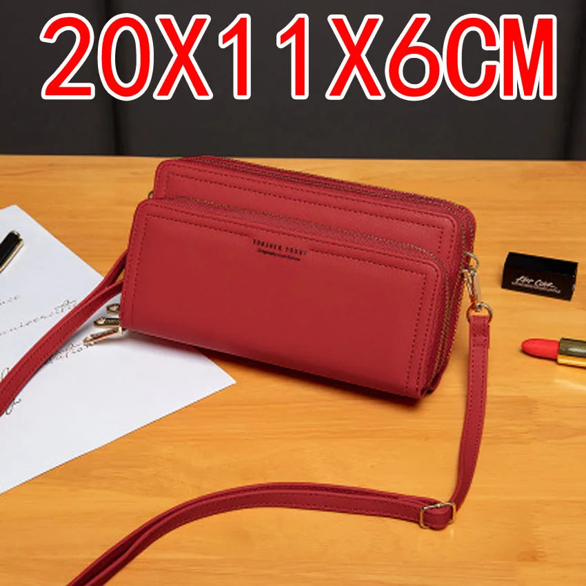 Colorful Phone Bag With Card Holder For Women Daily Use