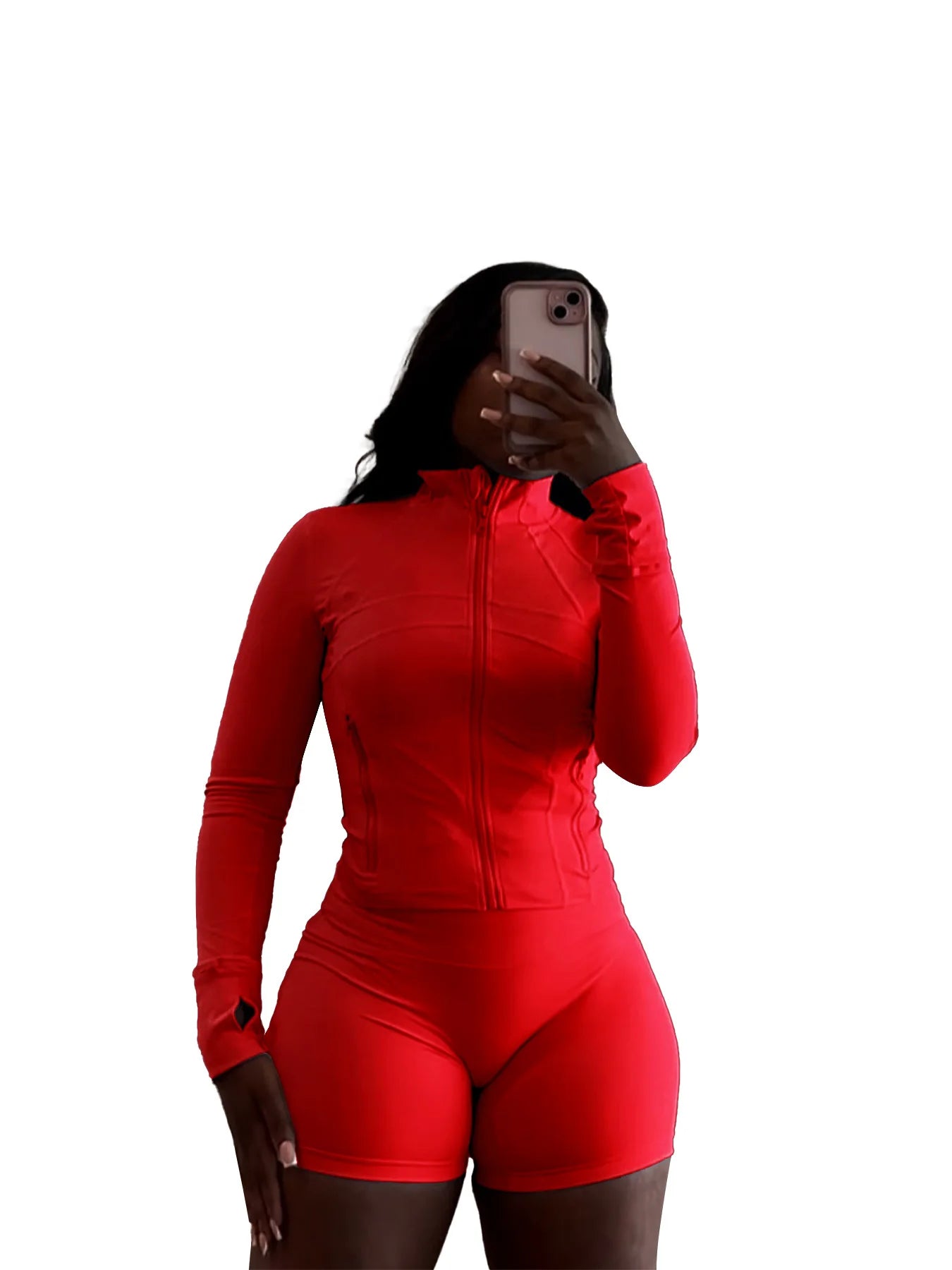 2025 Summer Two Piece Shorts Sets Zipper Tracksuit Yoga Fitness Outfits for Women Sport