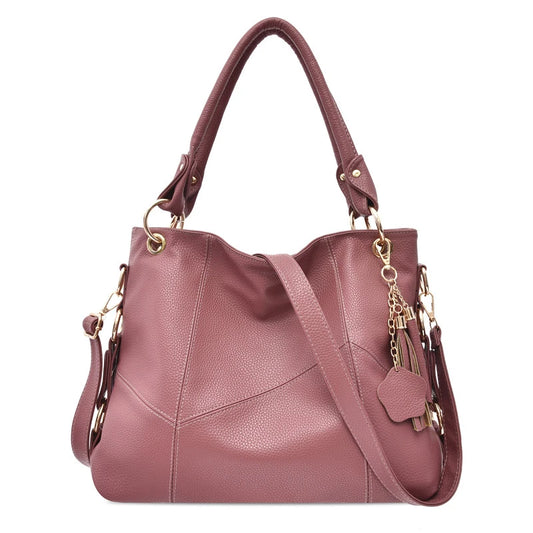 2025 High Quality Girls' Casual Tote 2- Piece Bag Color-Matching Design Large Capacity Rich Colors Sacs  Main