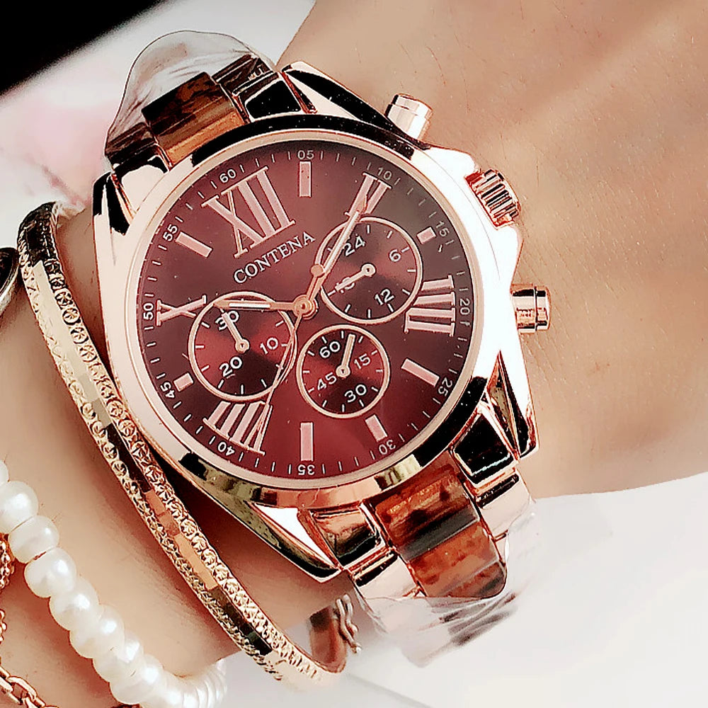 Stainless Steel Women's Dress Watch