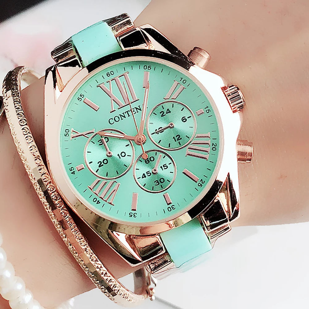 Stainless Steel Women's Dress Watch