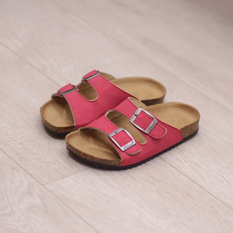 Lightweight Quick Dry Slip On Cork Sandals for Women
