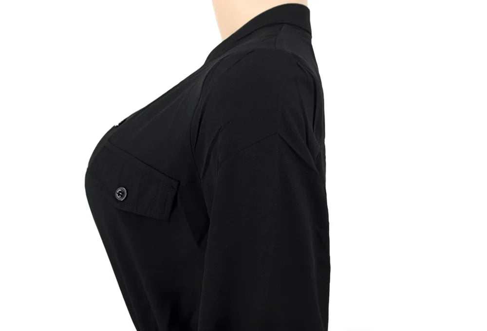 Elegant Full Length Pocketed Knit Jumpsuit for Women