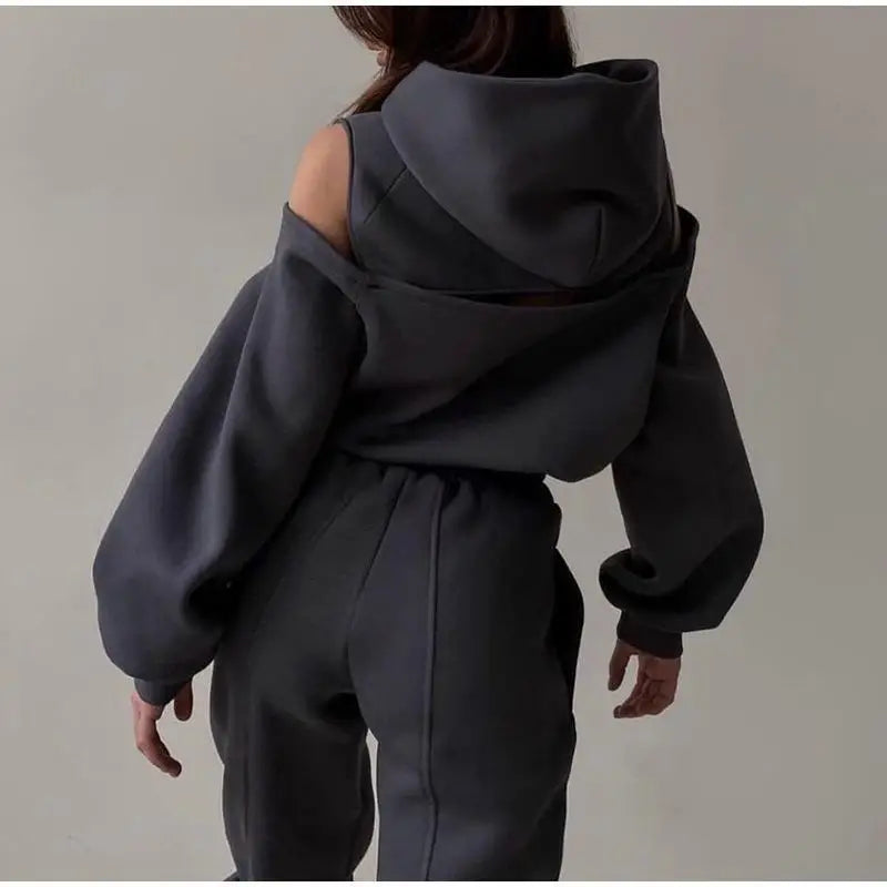 Breathable Hoodie Legging Set